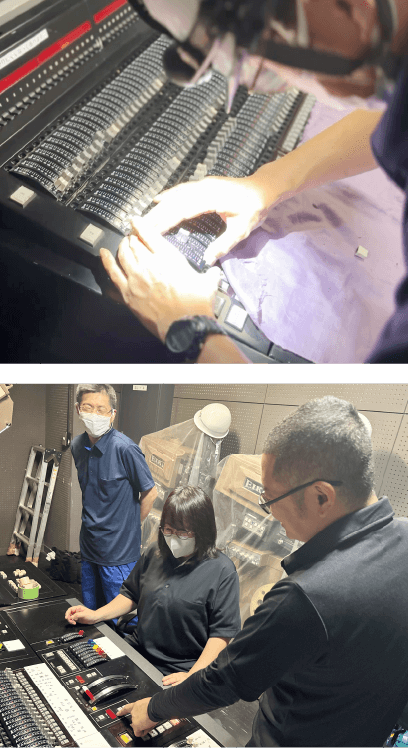 舞台照明点検補修の仕事について